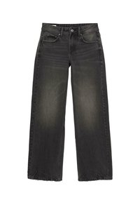 LOW WAIST - Jeans Straight Leg - black