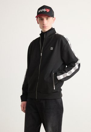 DUSINO - Sweatjacke - black