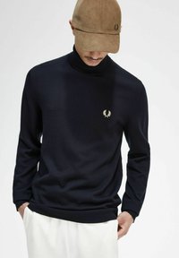 Fred Perry A COLLO ALTO - Maglione - blu navy