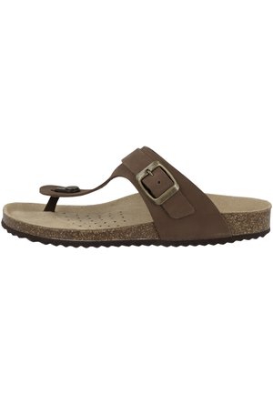 Geox, BRIONIA - Sandales tongs - coffee
