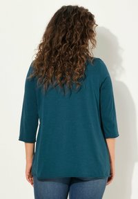 Ulla Popken T-shirt à manches longues - dark teal