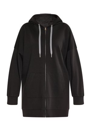 usha Felpa con zip - schwarz