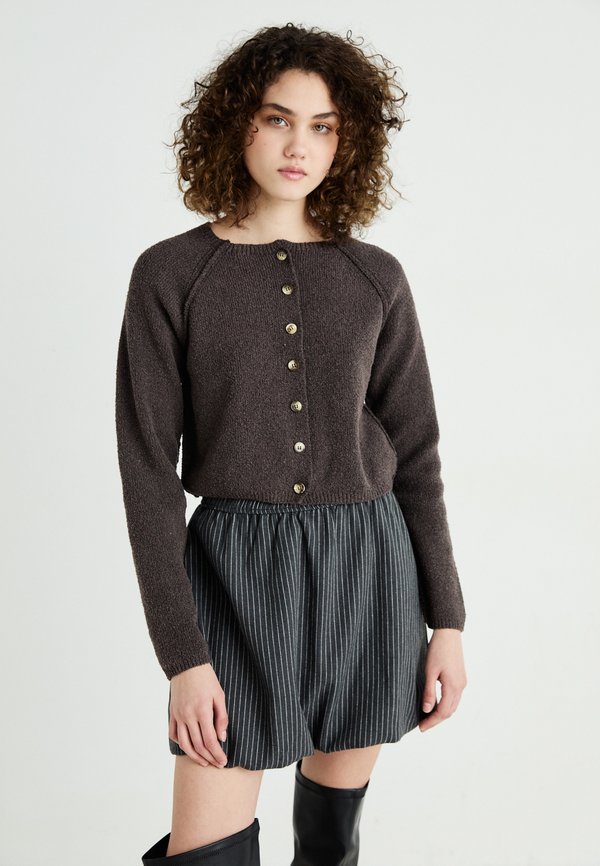 SYDNEY SHRUNKEN  - Cardigan - chocolate torte