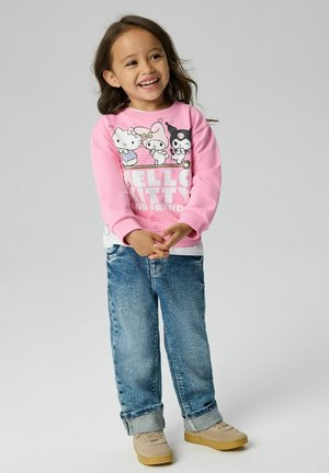 Name it, SWEATSHIRT HELLO KITTY - Pusa - begonia pink