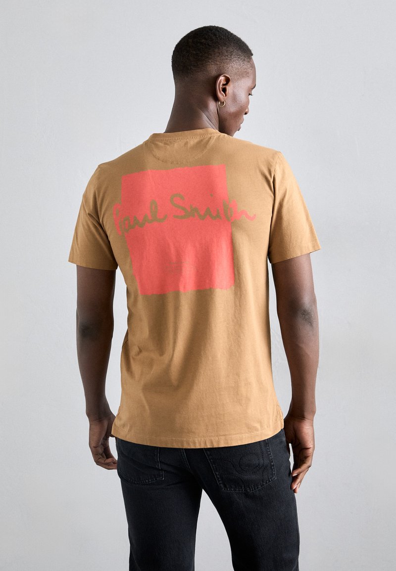 Paul Smith - LOGO - T-shirt imprimé - brown, Agrandir