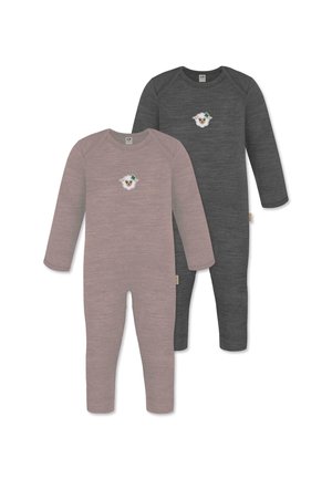 2ER PACK  - Jumpsuit - rosa anthrazit