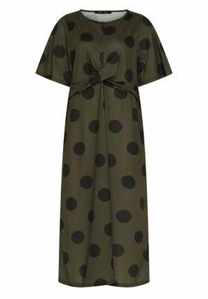 Yours Clothing, PLUS SIZE MIDI DRESSES. - Vestido ligero - dark brown