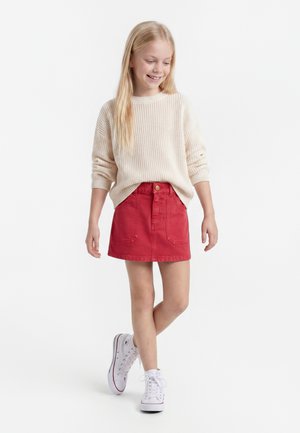 Versace SKIRT BULL CAPO - Μίνι φούστα - red