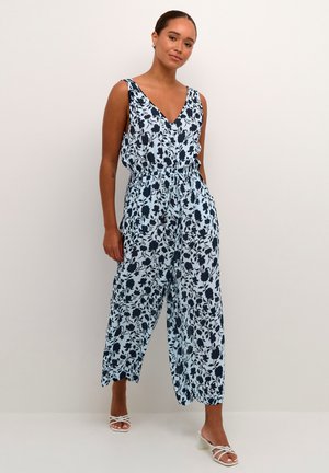 KAISOLDE AMBER - Jumpsuit - blue tone graphic flower