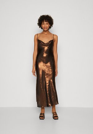 HADLEY METALLIC DRESS - Occasion wear - rose gold