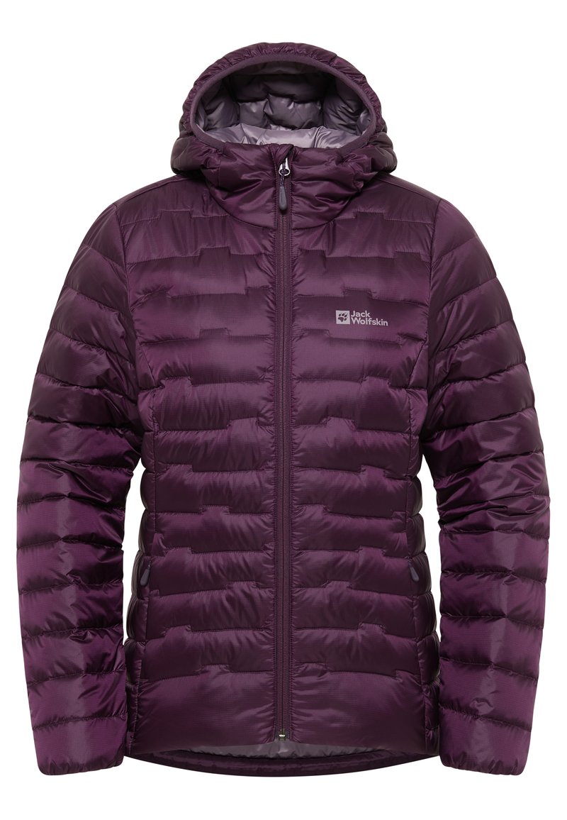 Jack Wolfskin Gewatteerde jas paars