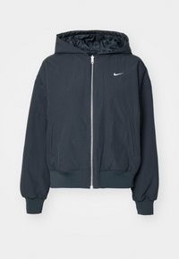 Bomber tipa jaka - black/white