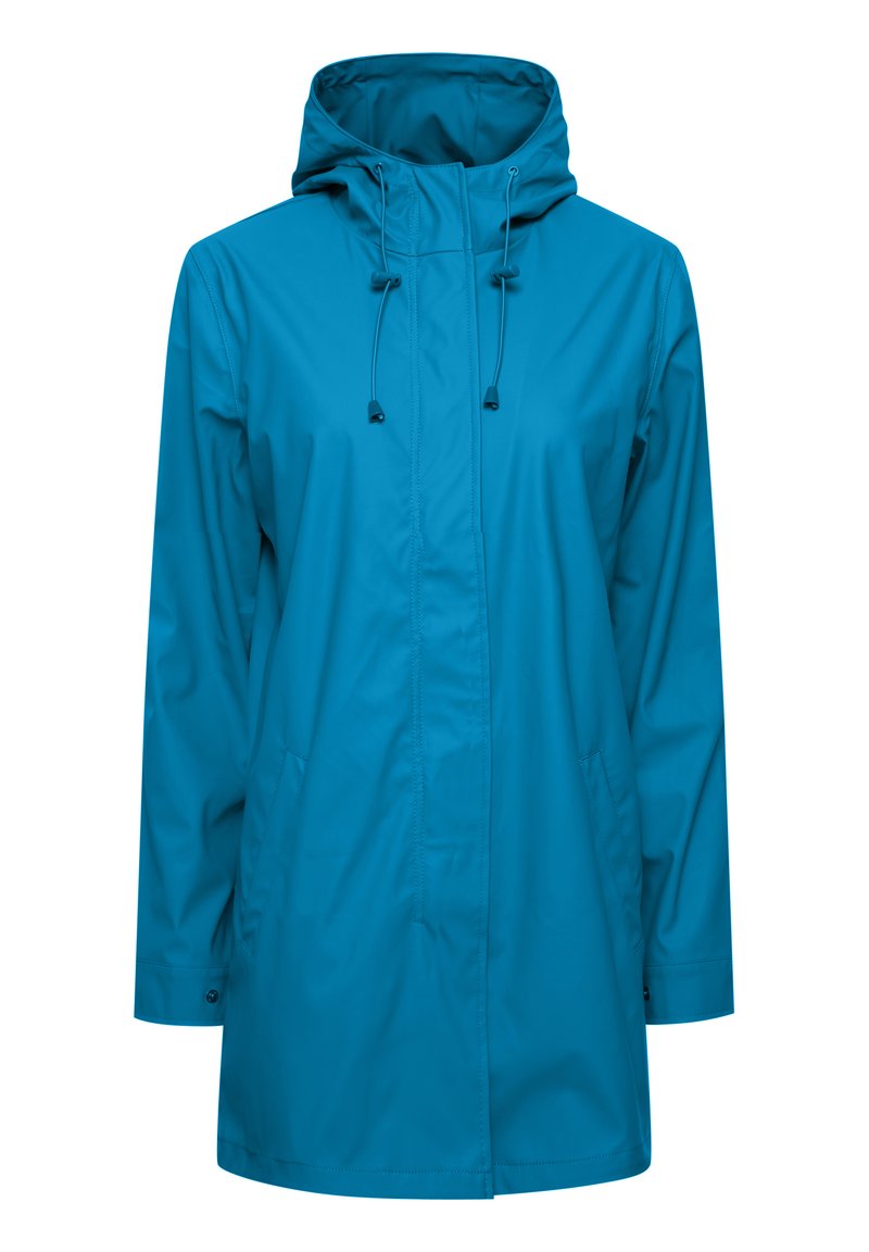 Fransa Halflange jas blauw