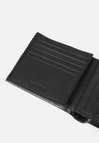 Calvin Klein MUST TRIFOLD COIN - Portafoglio - black caviar