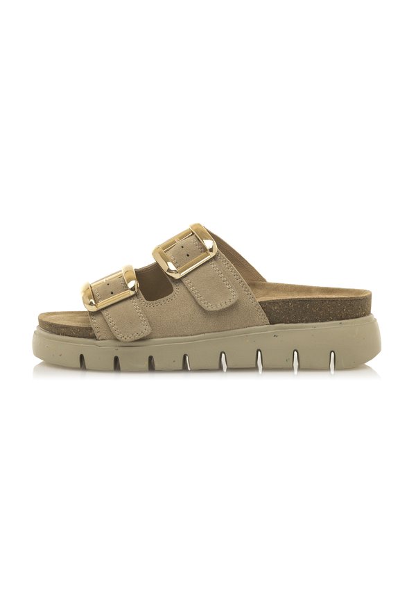 LION - Heeled mules - suede arena4