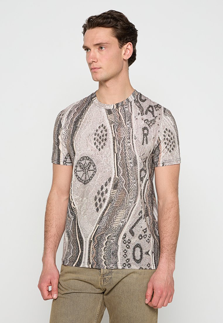 carlo colucci T-shirt print grijs