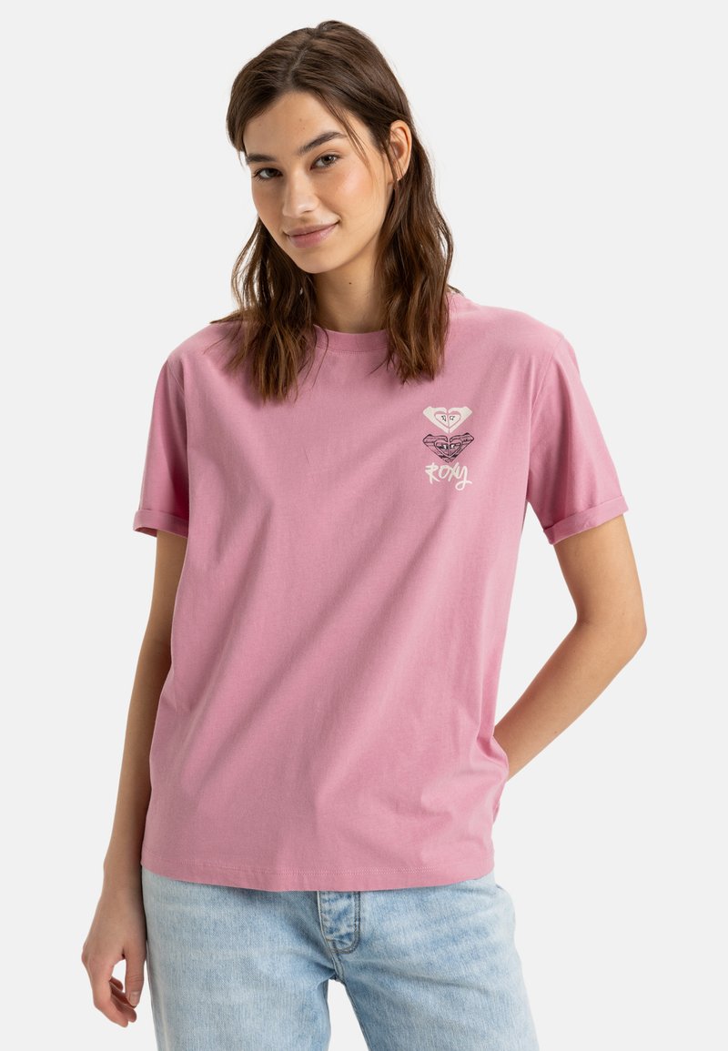 Roxy NOON OCEAN ART - T-Shirt print - pink - Zalando.de