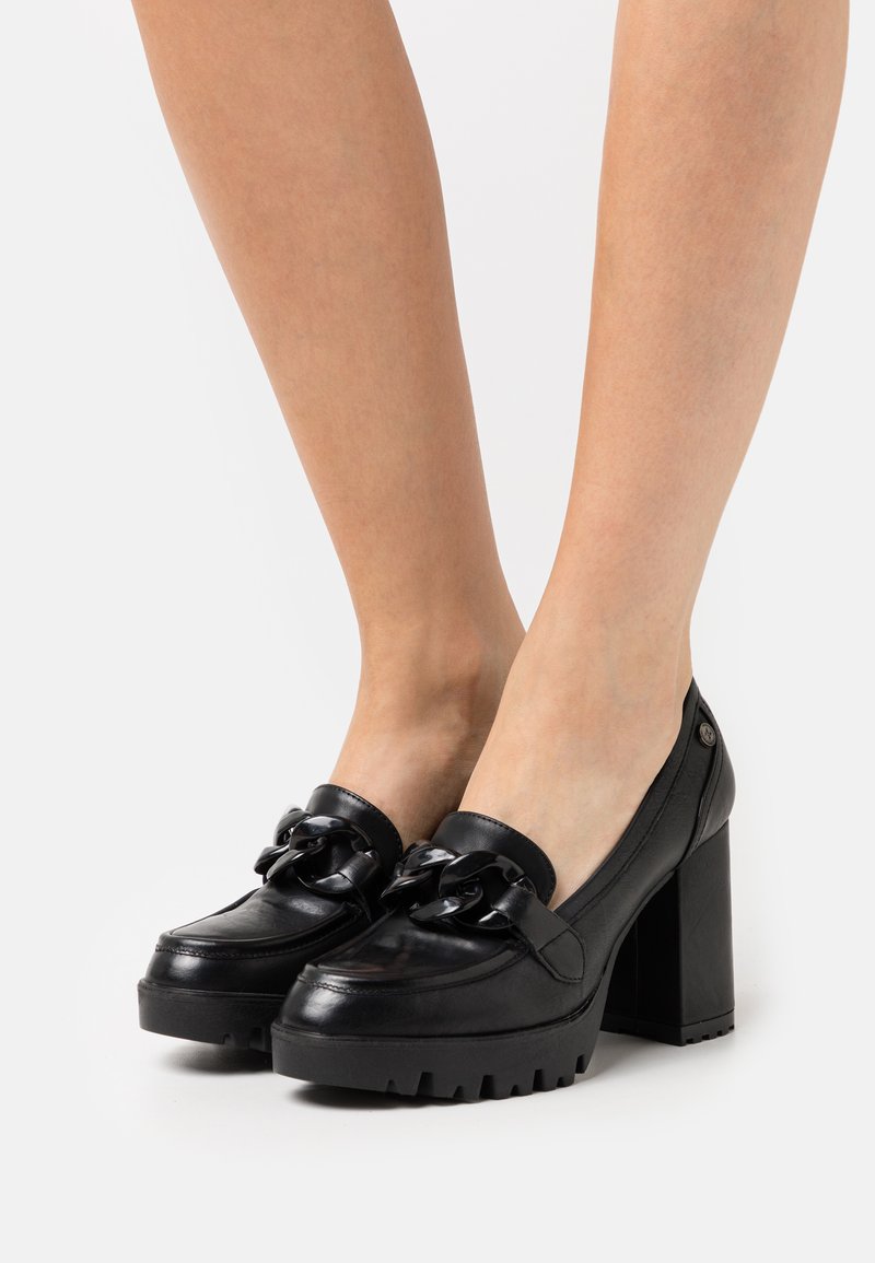 XTI Platform heels black Zalando.ie
