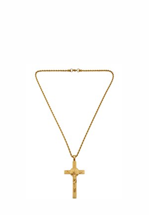 SANKT BENEDIKT KREUZ - Collana - gold-coloured
