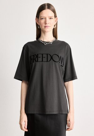 Μπλουζάκι με στάμπα - open grey