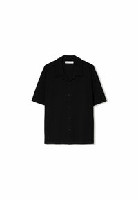 SHORT SLEEVE CREPE  - Cămașă - black