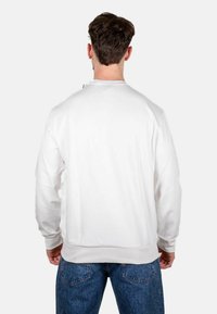Armani Exchange GIROCOLLO - Felpa - bianco