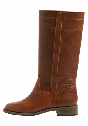 TESS  - Laarzen - cognac/calf