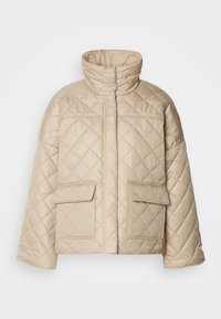 GANT QUILTED JACKET - Ελαφρύ μπουφάν - dark khaki