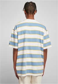 Starter Marškinėliai su spaudiniu - hrznblu clifrniyllw whte