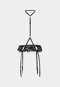 ISADORA SUSPENDER HARNESS WITH DETACHABLE HARNESS - Suspensórios - black