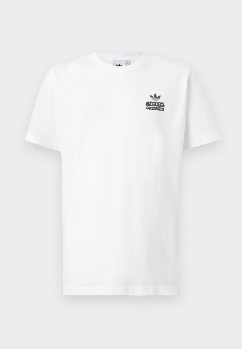 adidas Originals T-shirt imprimé blanc