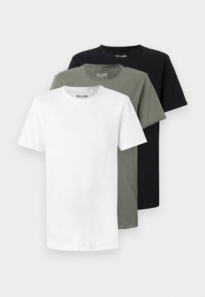 ONSBENNE LONGY TEE 3 PACK - T-shirts - castor gray