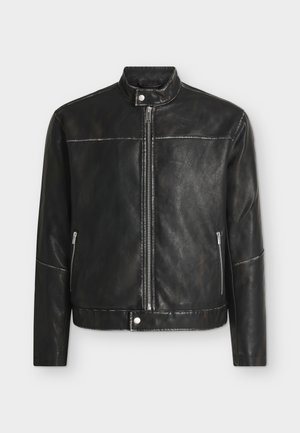 Karl Lagerfeld Jeans, KLJ KARLISM PU BIKER JACKET - Μπουφάν από συνθετικό δέρμα - black