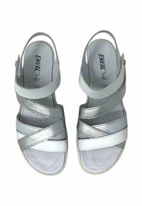 Enval Soft Sandali con plateau - white