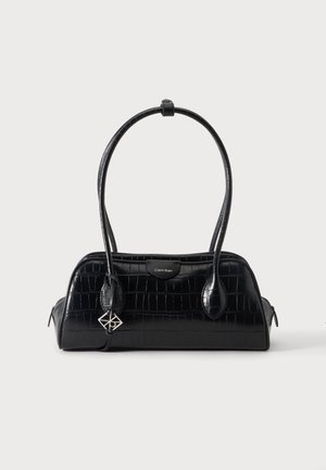 Calvin Klein, EMBLEM TRIO - Τσάντα χειρός - black