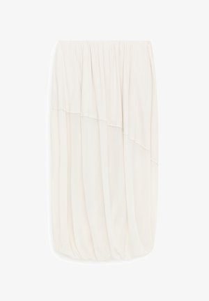 ARKET, ARKET DRAPED MAXI SKIRT - Jupe ballon - off white
