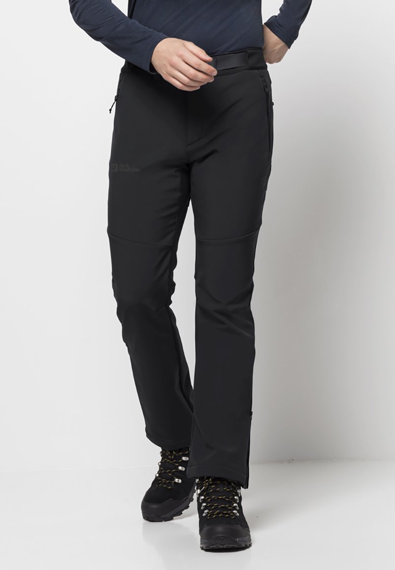 Jack Wolfskin STOLLBERG Trousers black Zalando