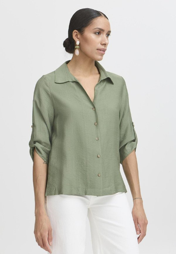 BYJOANNIE - Button-down blouse - sea spray