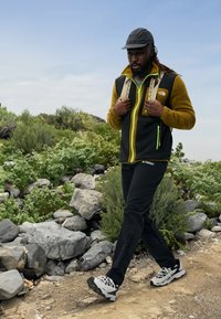 The North Face M YUMIORI FULL ZIP - Fleecejakke - black/moss green