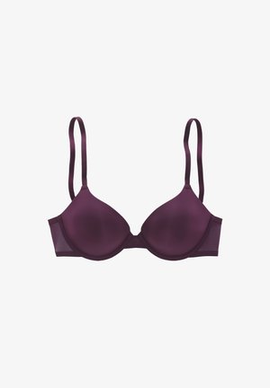 s.Oliver, Reggiseno push-up - aubergine