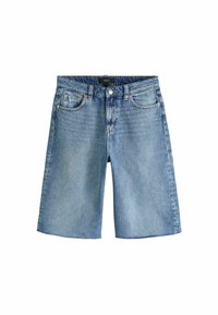 Next REGULAR FIT - Jeansshorts - dark blue
