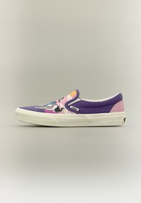Vans CLASSIC SLIP ON UNISEX - Αθλητικά παπούτσια - purple/multi-coloured