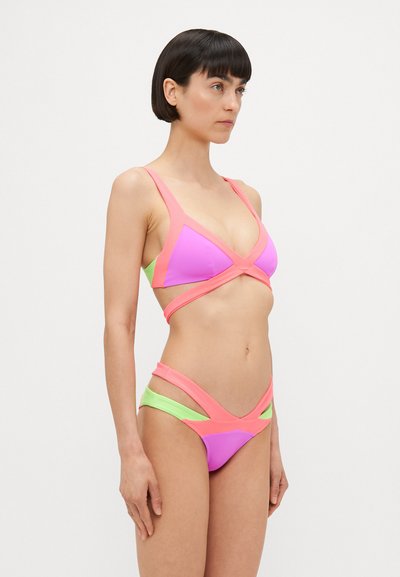 Agent Provocateur MAZZY BOTTOM  - Spodní díl bikin - pink/green/purple