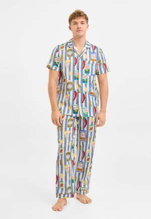 DELI STRIPE PRINT - Pigiama - blue