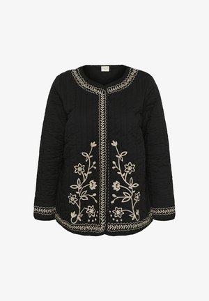 Kaffe Curve, KCFINE - Übergangsjacke - black deep