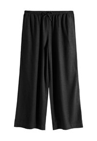 THE SET REGULAR FIT - 2 PACK WIDE LEG PULL ON - Trousers - black white