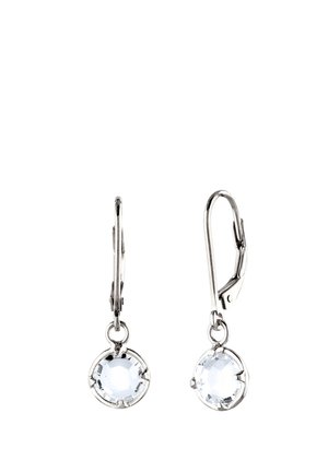 GLASS CRYSTALS  - Earrings - silver-coloured