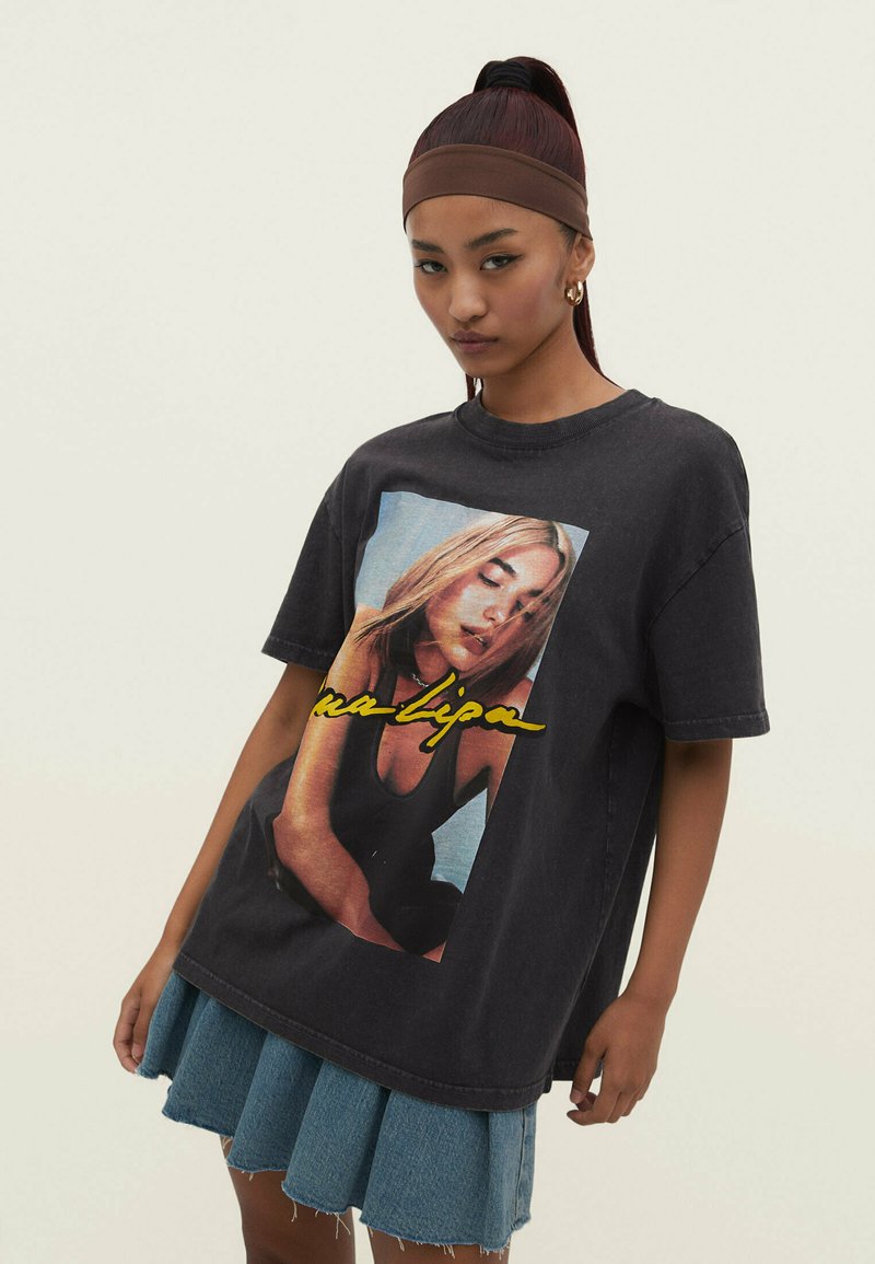 Stradivarius T-shirt z nadrukiem - Zalando.pl