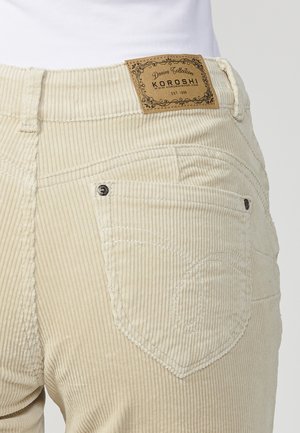 Koroshi Stoffhose - beige