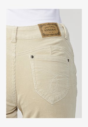 Koroshi Stoffhose - beige